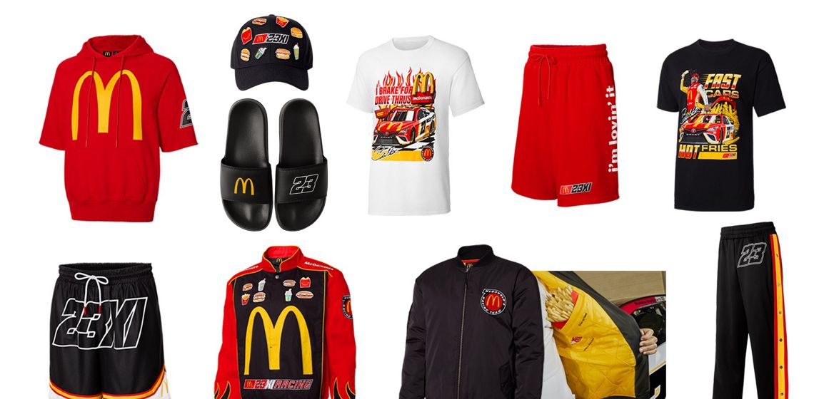 McDonald's® USA and 23XI Racing Drop Racewear Collection